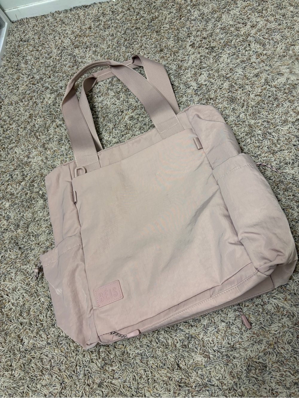 BEIS Blush Pink Everyday Sport Tote